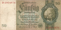 BANKOVEC   50 mark  1924  Nemčija