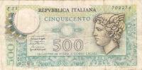 BANKOVEC  500 lir  1976   Italija