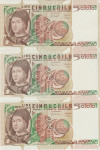 BANKOVEC 5000-1979,1980,1982 LIRA P105a,P105b.1,2 (ITALIJA) UNC