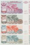 BANKOVEC 5000, 500000,5000000,100000000 (KNIN HRVAŠKA)1993.UNC
