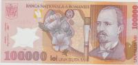 BANKOVEC 100000 LEI (ROMUNIJA) 2001.UNC