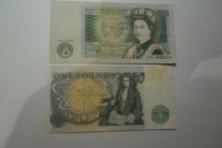 Bankovec Anglija 1 pound