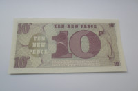 BANKOVEC BRITISH ARMED FORCES 10 NEWPENCE 1972 UNC
