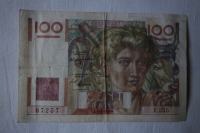 Bankovec Francija 100 frankov