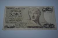 BANKOVEC GRČIJA 1000 DRACHMAI 1987