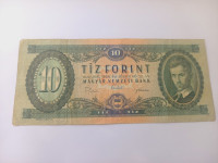 Bankovec Madžarska 10 forint   1969