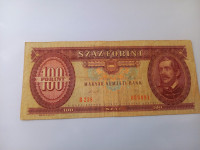 Bankovec Madžarska 100 forint   1993