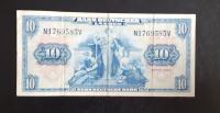Bankovec Nemčija 10 mark 1949