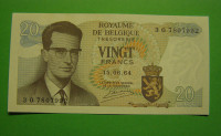 BELGIJA 1964 - 20 FRANKOV - PRODAM