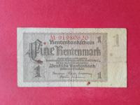 Eine Rentenmark.1 marka.Nemčija.Berlin 1937