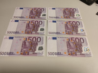 Bankovec, Europa 500 euro 2002