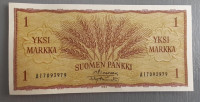 FINSKA 1 markka 1963 UNC