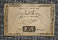 FRANCIJA 10 LIVRES 1791