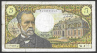 FRANCIJA, 5 frankov 1969 , Pasteur