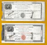 FRANCIJA  Rouen 20 frankov 1801 in 100 frankov 1803