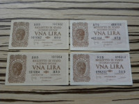 Italija 1 lira 1944 - UNC-/UNC