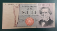 ITALIJA 1.000 lire 10.1.1977 podpis Baffi & Stevani P101e  XF++