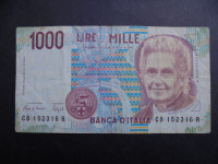 ITALIJA 1000 LIR 1990 serija CB