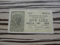 Italija 2 liri 1944