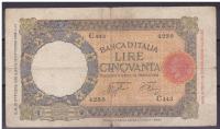 ITALIJA 50 lire 21.10.1936