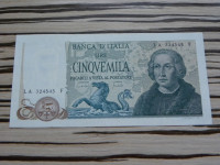 Italija 5000 lir 1971 (20.5.1971)