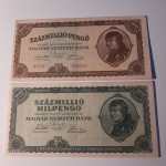 LOT 100 MILLIO PENGO - 1946 MADŽARSKA