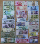 Azija - Lot - 30 bankovcev