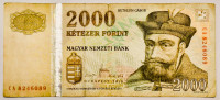 Madžarska  2000 forintov 2010