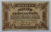 MADŽARSKA P-143b 10000 ADOPENGOROL 1946