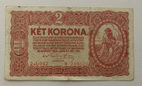 MADŽARSKA P58 2 KORONA 1920