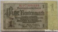 Nemčija 1 Rentenmark 1937