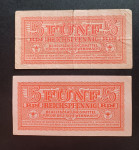 NEMČIJA 2 Sv. vojna Wehrmacht 5 reichspf 1944