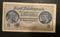 NEMČIJA 5 REICHSMARK 1940