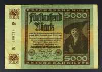 Nemčija 500 mark 1.12.1922