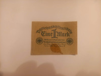 Nemčija Bankovec 1 Reichmark 1922
