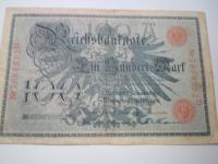 Nemčija Bankovec 100 Reichmark 1908 RDEČI