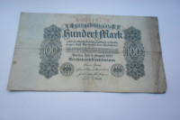 Nemčija Bankovec 100 Reichmark 1922