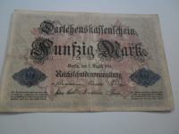 Nemčija Bankovec 50 Reichmark 1914