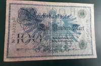 NEMČIJA Reich 100 mark 1908  P34b črka H