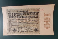 NEMČIJA Reich 100.000.000 mark 1923 P107d