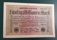 NEMČIJA Reich 50.000.000 mark 1924 P109b unc