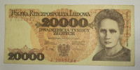 POLJSKA 20000 ZLOTOV 1989