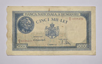 Prodam bankovec 5000 lei Romunija 1944