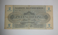 Prodam bankovec Avstrija 2 šilinga 1944