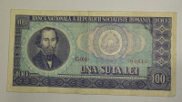 ROMUNIJA 100 LEI 1966