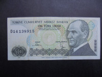 TURČIJA 10 LIRASI 1970 2.