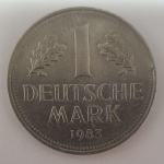1 marka Nemčija 1983 J