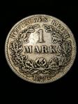 1 nemška marka 1892, F, srebro 900