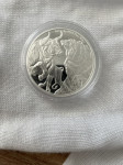 1 OZ Bull&Bear srebrni kovanec 2023