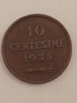 10 centesimi 1935 San Marino